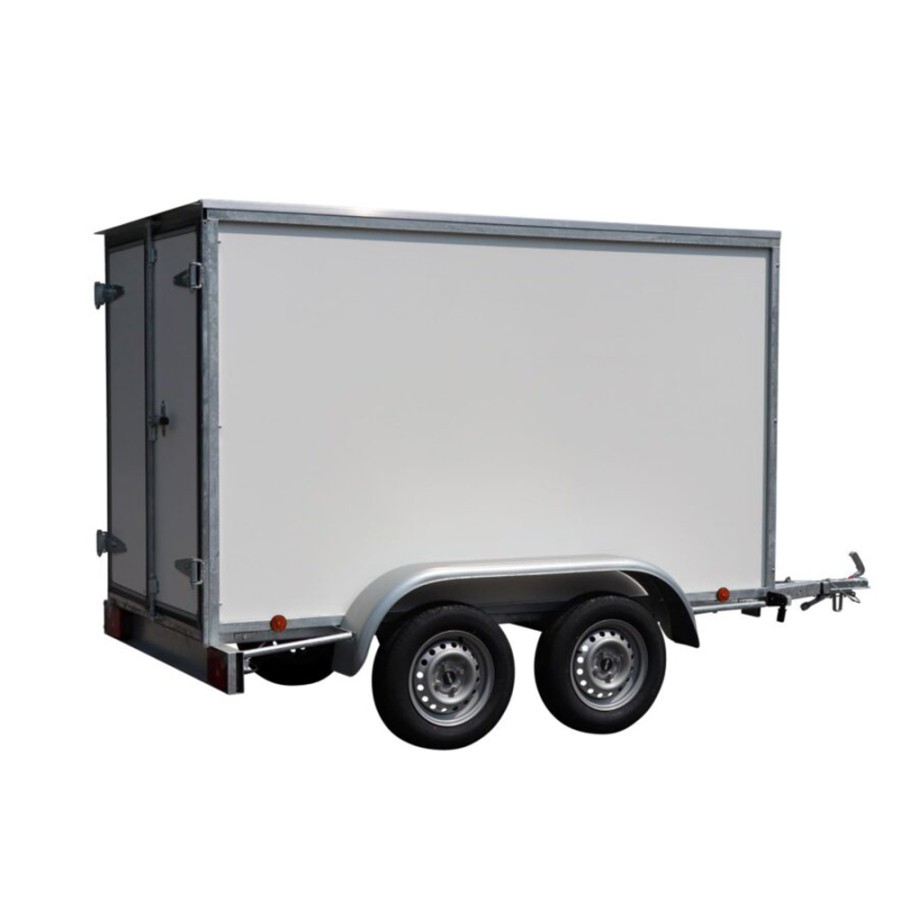 Fourgon double essieu double porte arrière BW Trailers