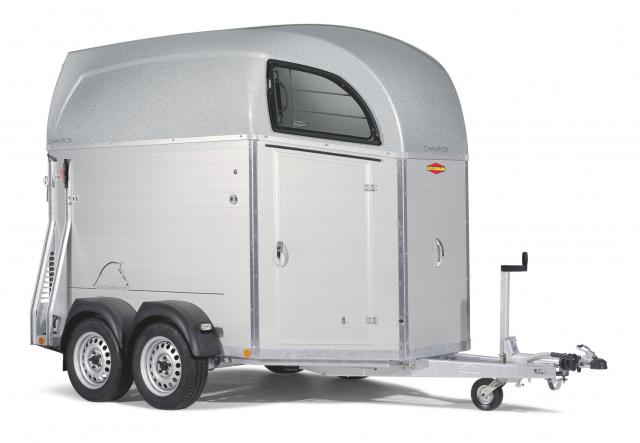 Vans en aluminium Van alu 2 places CHAMPION C, remorque Vans chevaux