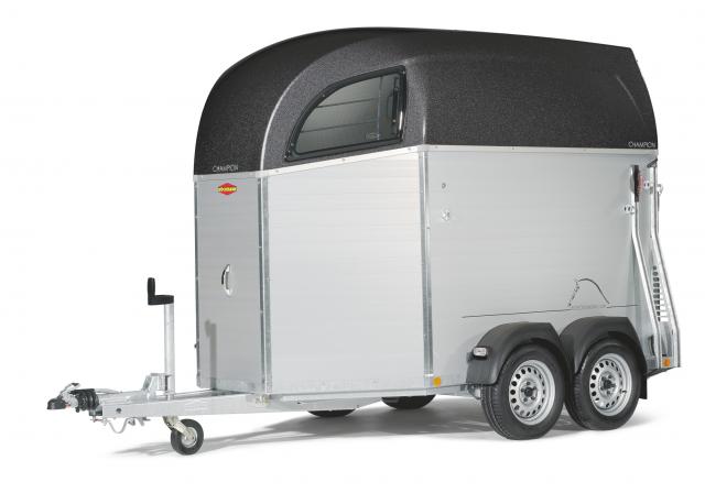 Vans en aluminium Van alu 2 places CHAMPION C, remorque Vans chevaux – Image 3