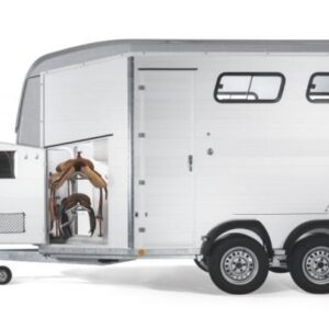 Vans en aluminium Van alu 2 places PORTAX L SKA, remorque Vans chevaux