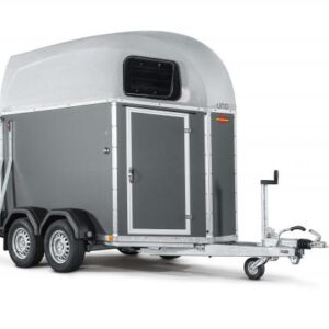 Vans en plywood Van 1 1/2 places UNO ESPRIT SILVER + BLACK, remorque Vans chevaux