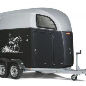 Vans en polyester VAN 2 PLACES COMFORT WESTERN, remorque Vans chevaux